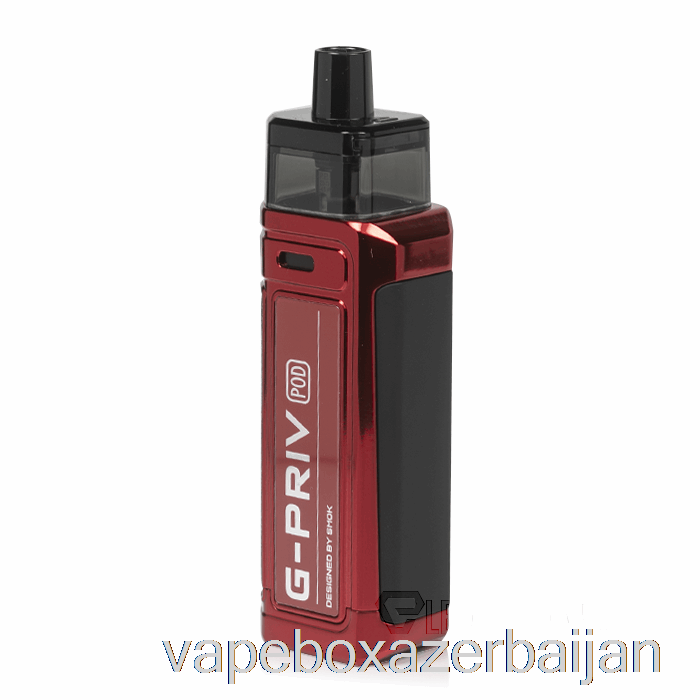Vape Smoke SMOK G-PRIV 80W Pod Kit Matte Red